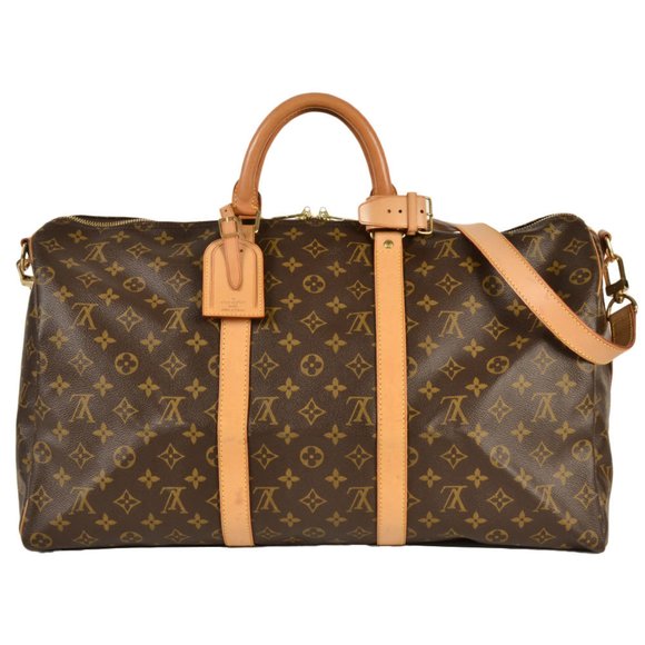 LOUIS VUITTON Brown Monogram Boston Bag - Picture 1 of 7